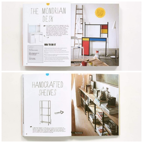 Reinventing Ikea Home Decor DIY Furniture Projects Crafts Craft Book - Picture 12 of 12